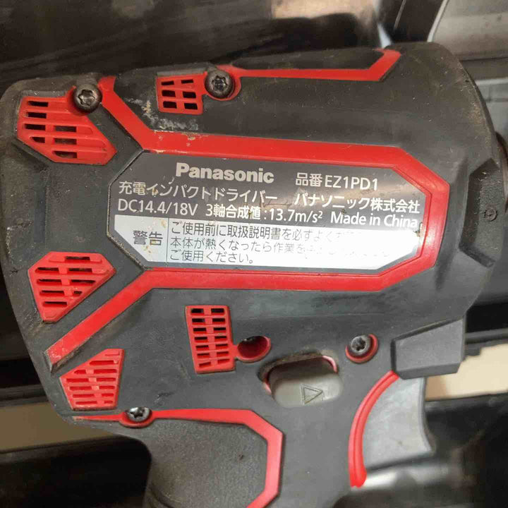 ★パナソニック(Panasonic) コードレスインパクトドライバー EZ1PD1J18D-R【戸田店】
