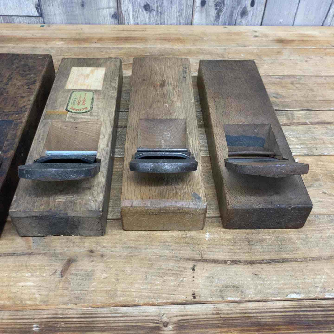 【中古品】 左菊弘・寛寿・勘次・弥太郎・藤奴 鉋5点セット  鉋 かんな カンナ 和工具 大工道具 鑿 のみ 鋸 のこ 【東大和店】