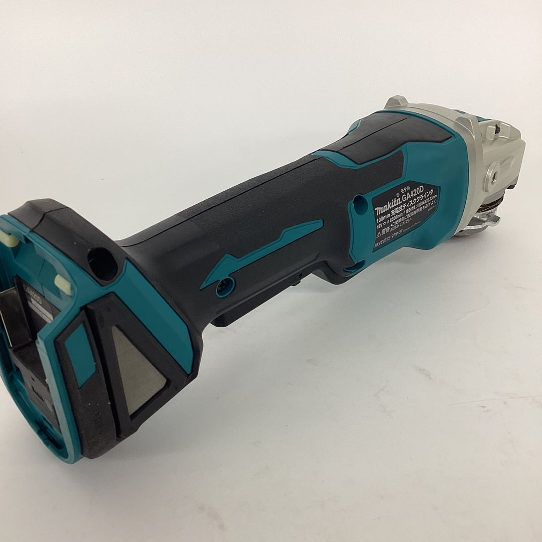 ★マキタ(makita) 100mmコードレスディスクグラインダ GA420DZ【狭山】