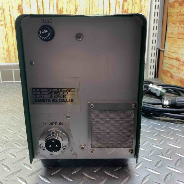 【店頭受取り限定】 通電のみ確認 bansyo スポット溶接機 モデル：MZ-69-WF 【川崎店】