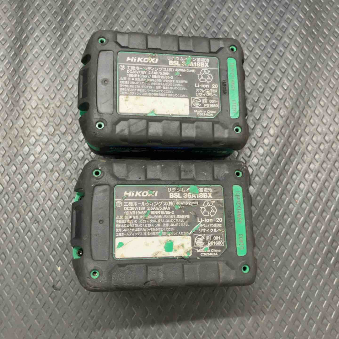 ★ハイコーキ(HIKOKI ※旧:日立工機) コードレスインパクトドライバ スパイダーイエロー WH36DD(2XHYSZ)【鴻巣店】