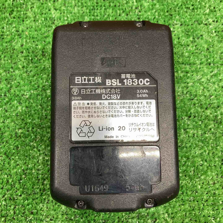【中古品】 ハイコーキ/HIKOKI リチウムイオンバッテリー 18V/3.0Ah BSL1830C 薄型軽量 0033-9781 【鴻巣店】