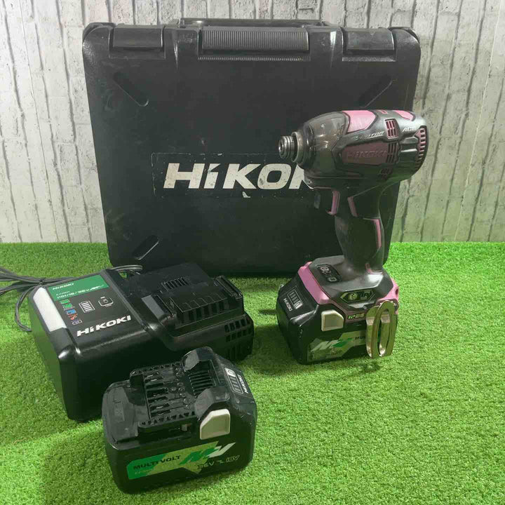 ★ハイコーキ(HIKOKI ※旧:日立工機) コードレスインパクトドライバー WH18DDL(2LSCK)(R) 動作確認済【川口店】