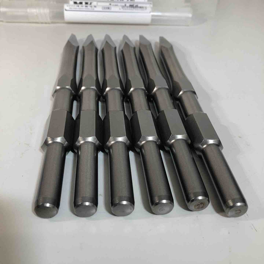 ▼MKショットブル 17H×240mm 清水製作所 ラクダ 20005 6本セット ① ブルポイント はつり【戸田店】