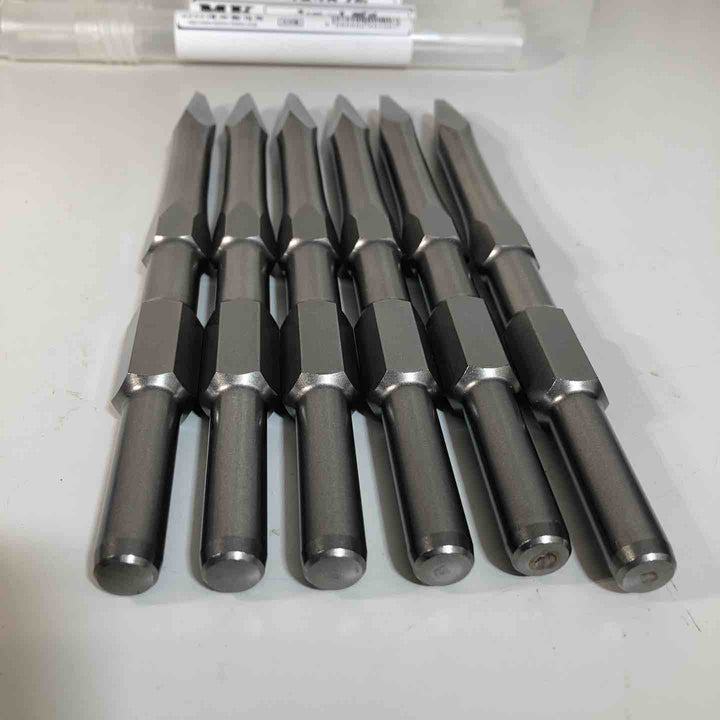 ▼MKショットブル 17H×240mm 清水製作所 ラクダ 20005 6本セット ① ブルポイント はつり【戸田店】