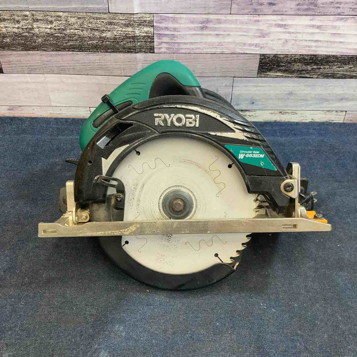 ◇リョービ(RYOBI) 165mm 電子丸ノコ W-663EDM【八潮店】