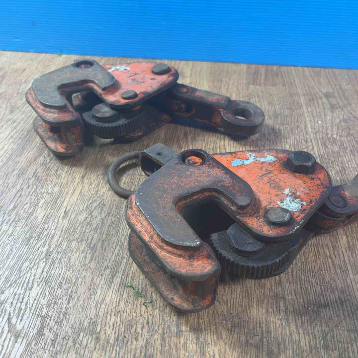 イーグルクランプ/EAGLE CLAMP  横吊りクランプ G 1T 0-25 2個【岩槻店】