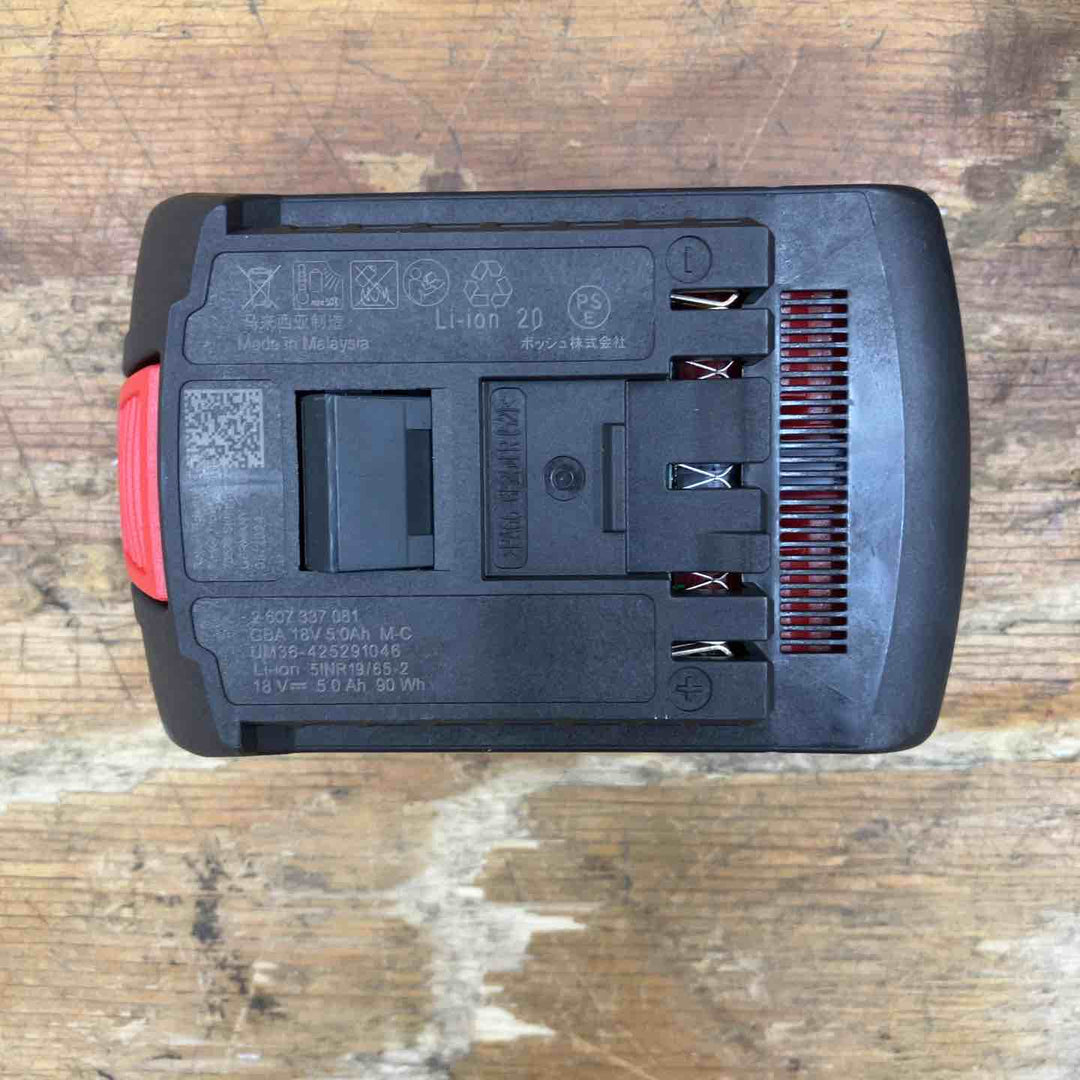 ◇ボッシュ(BOSCH) 18Vコードレスディスクグラインダー (5.0Ahバッテリー1個・充電器・キャリングケース付き) GWS18V-7【柏店】