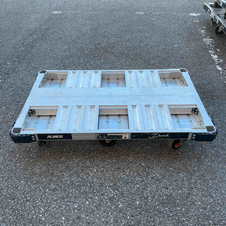 【店頭受取り限定】台車 6輪 1t 平台車 ダンク MTR1000 750x1200mm アルミ製 方向規制機能付 最大積載質量1000kg【草加店】