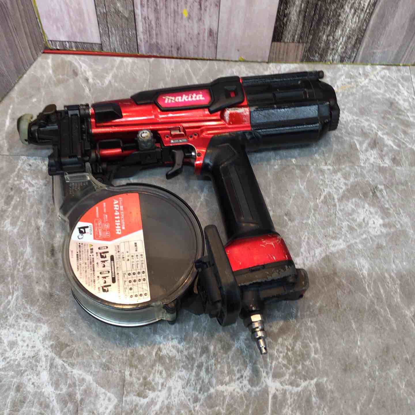 Makita - s25g-189kn【中古】makita　マキタ　41mm高圧エアビス打ち機　AR411HR　本体のみ Makita - s25g-189kn【中古】makita マキタ 41mm高圧エアビス