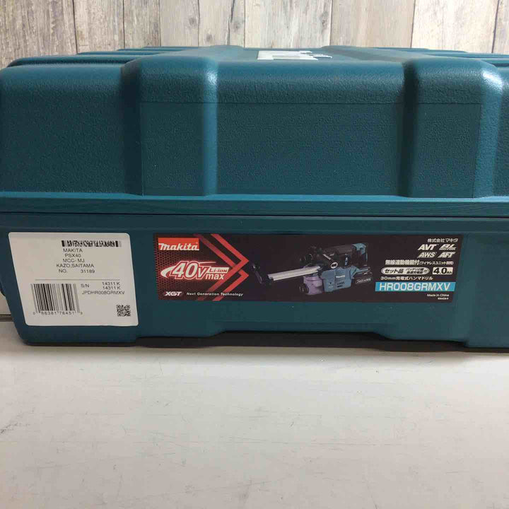 ★マキタ(makita) コードレスハンマドリル HR008GRMXV【戸田店】