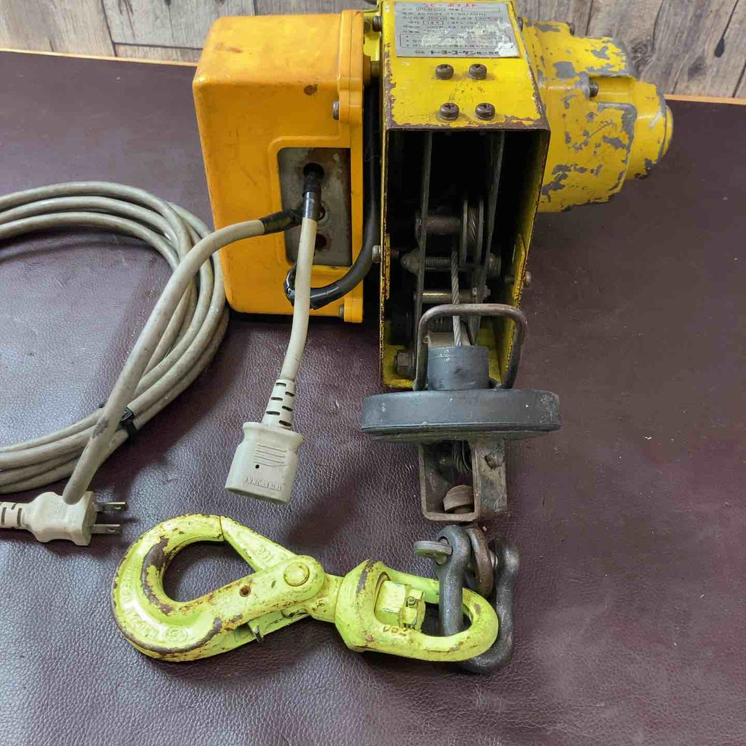 【中古品】トーヨーコーケン ベビーホイスト BH-N300 耐荷重60㎏ 揚程20ｍ【東大和店】