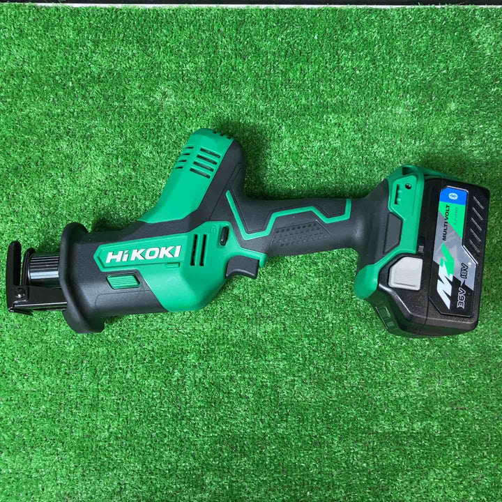 【美品】☆ハイコーキ(HIKOKI ※旧:日立工機) コードレスセーバーソー CR18DA(NN) マルチボルトバッテリー付【岩槻店】