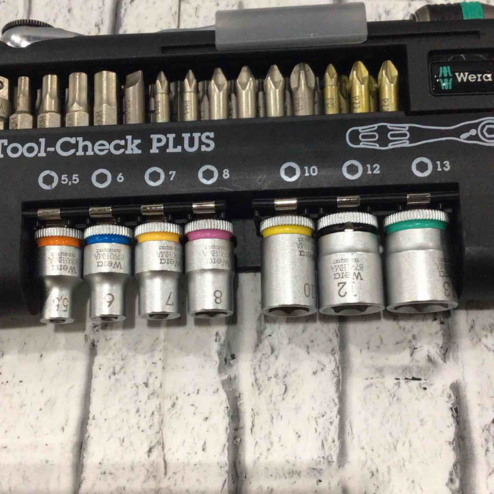 ヴェラ(wera) ツールチェックプラス (ラチェットドライバー＆ソケットセット) 056490 【川口店】