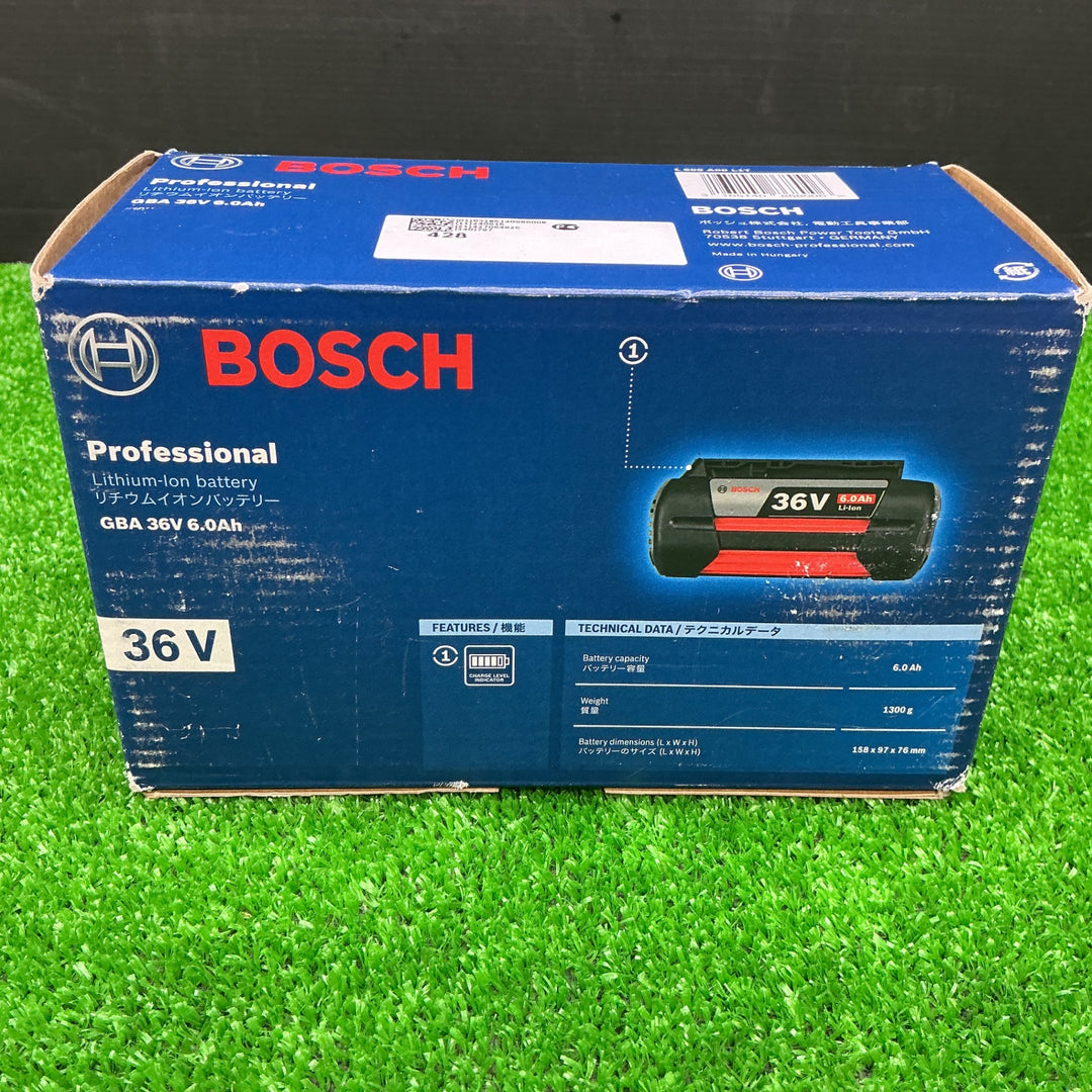 ◇Bosch Professional(ボッシュ) 36V6.0Ahリチウムイオンバッテリー GBA36V6.0Ah【電材館越谷店】