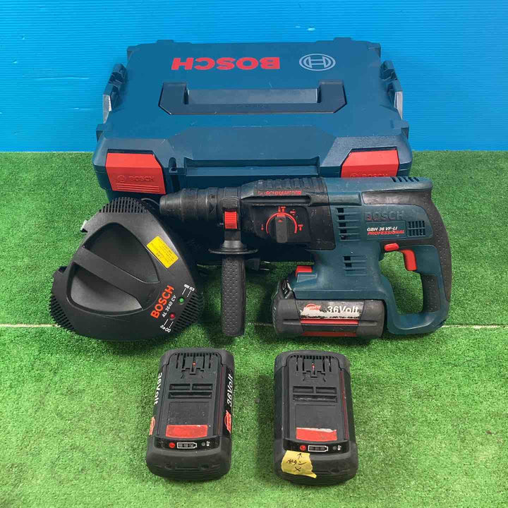 ◇ボッシュ(BOSCH) コードレスハンマドリル GBH36VF-LI バッテリー3個セット【岩槻店】