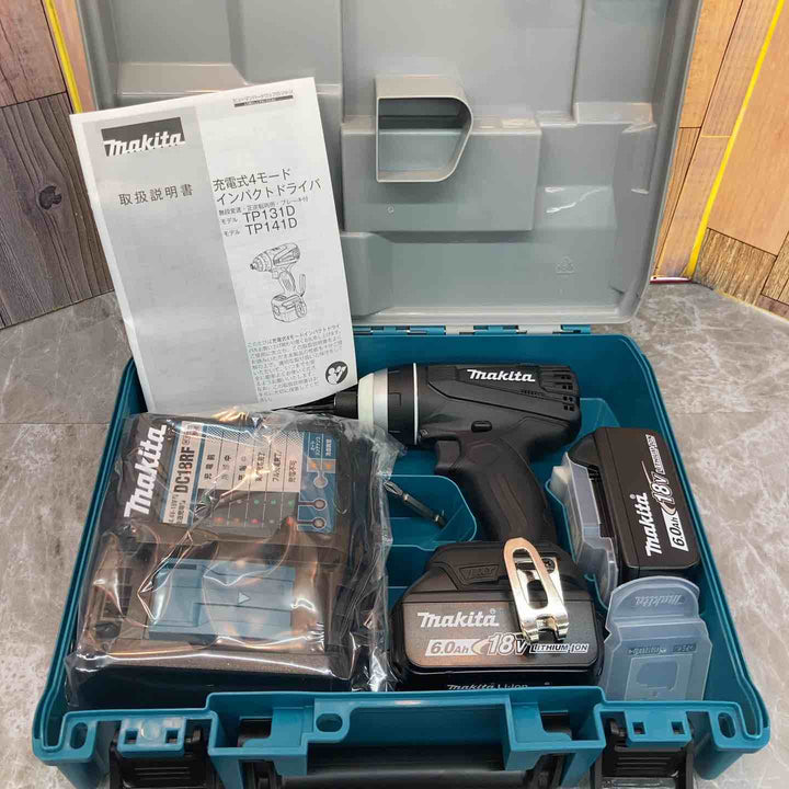 ★マキタ(makita) コードレス4モードインパクトドライバー TP141DRGXB【八潮店】