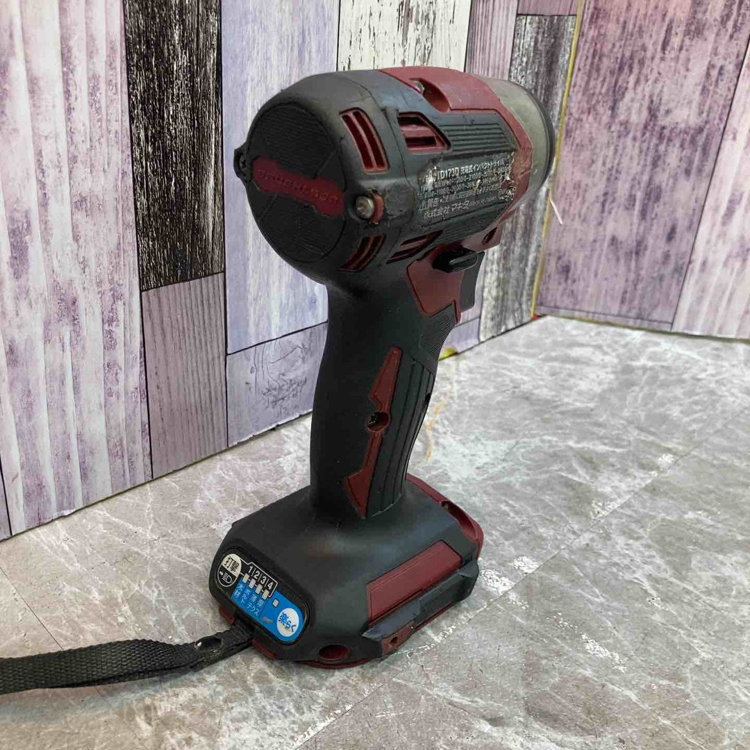 ★マキタ(makita) コードレスインパクトドライバー TD173DGXAR【八潮店】