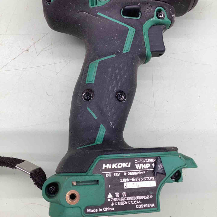 ☆ハイコーキ(HIKOKI ※旧:日立工機) コードレスソフトインパクトドライバー WHP18DBL(NN)【草加店】