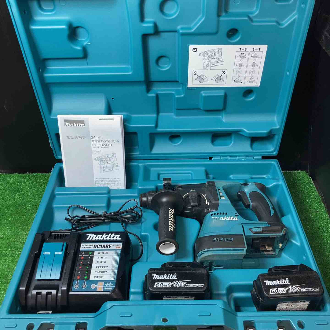★マキタ(makita) コードレスハンマドリル HR244DRGX【岩槻店】