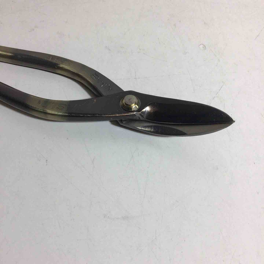 【未使用品】 株式会社ツボタ 種光 板金鋏 金切鋏 柳刃 240mm ステン用 安来鋼 SLD使用 【戸田店】