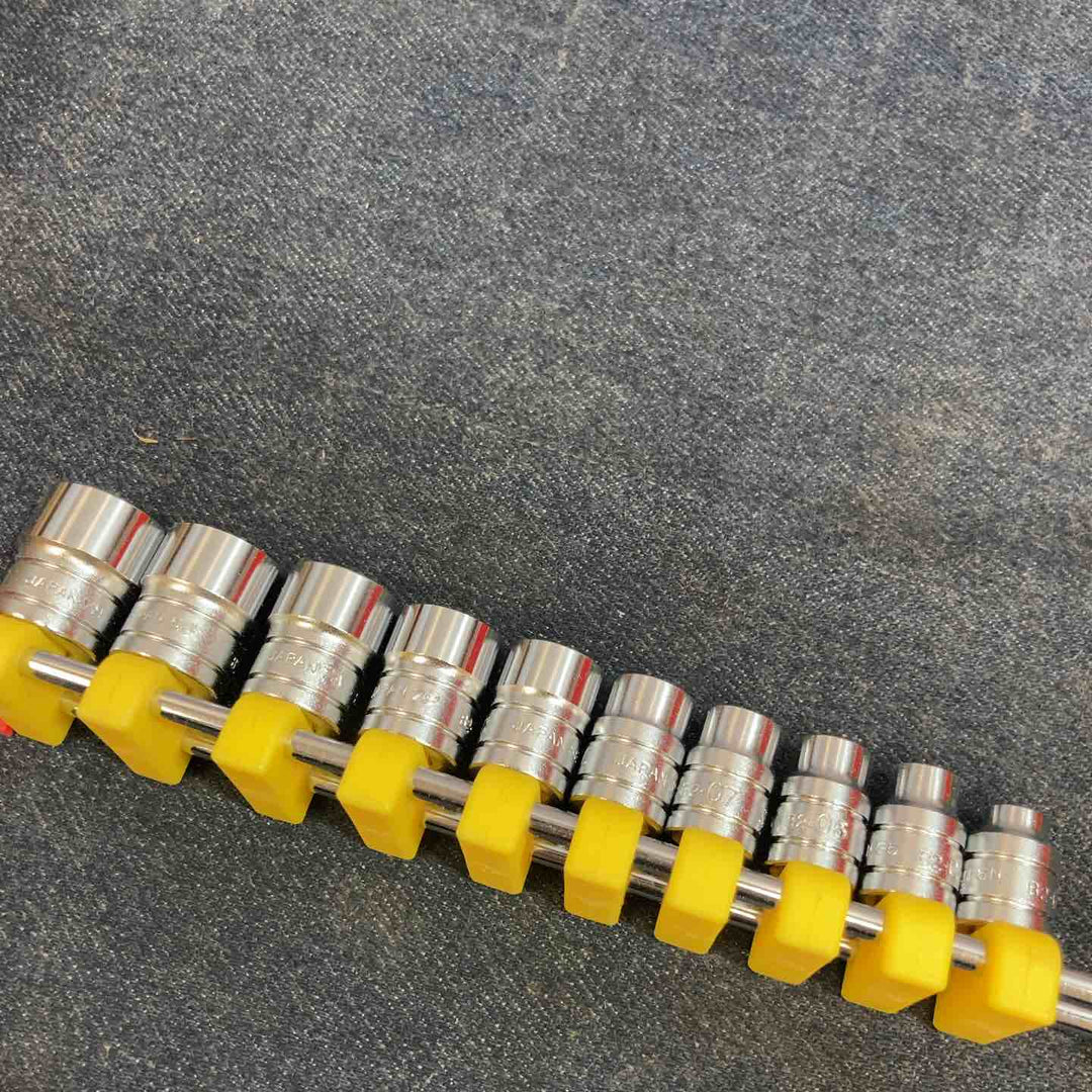KTC TB210E 6.3sq. ソケットセット 10コ組 (B2-05, 055, 06, 07, 08, 10, 11, 12, 13, 14)【八潮店】
