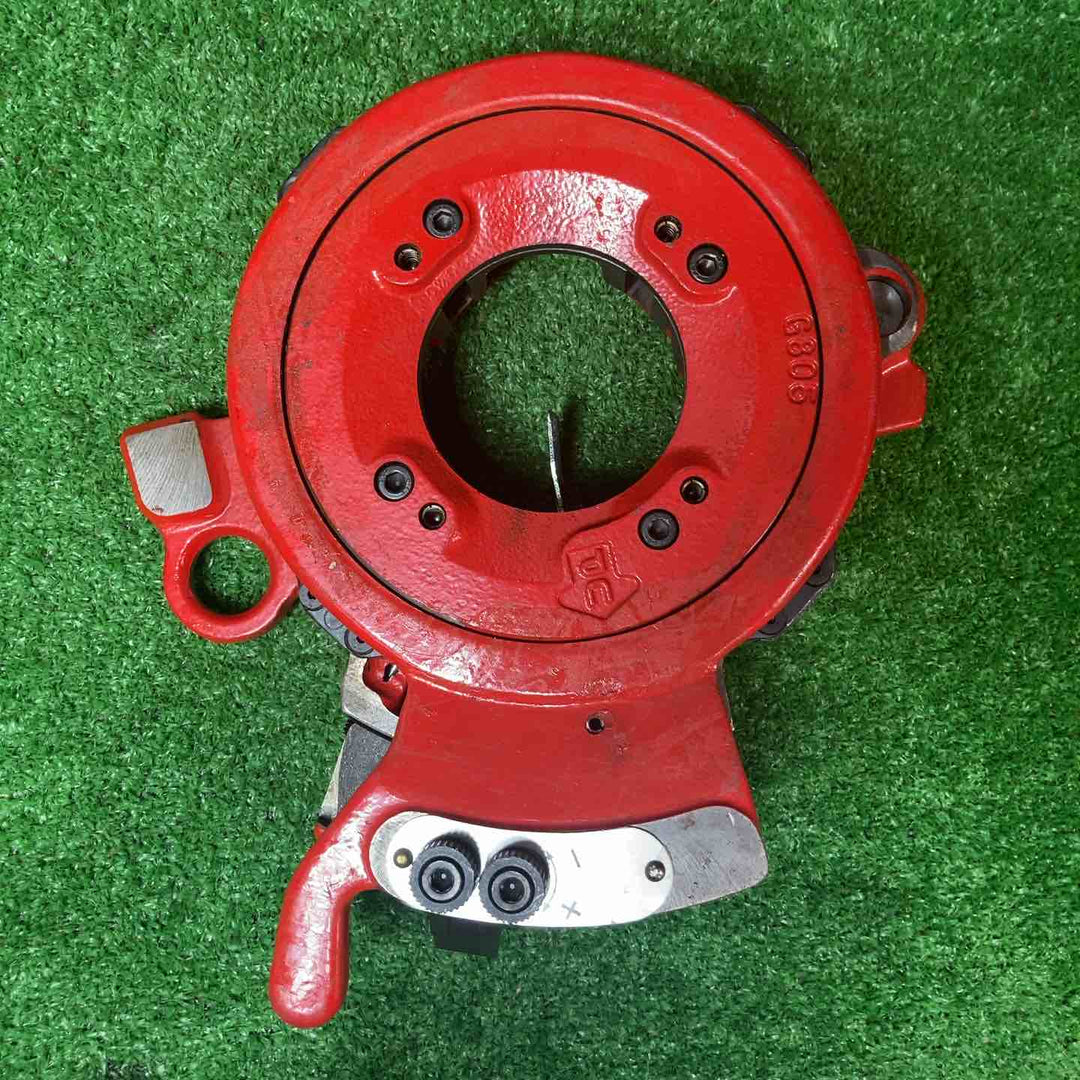 【美品】★レッキス(REX) 自動切上ダイヘッド鋼管用 1/2〜3/4 AD 15A-20A(29A850) ※チェーザ無し【岩槻店】