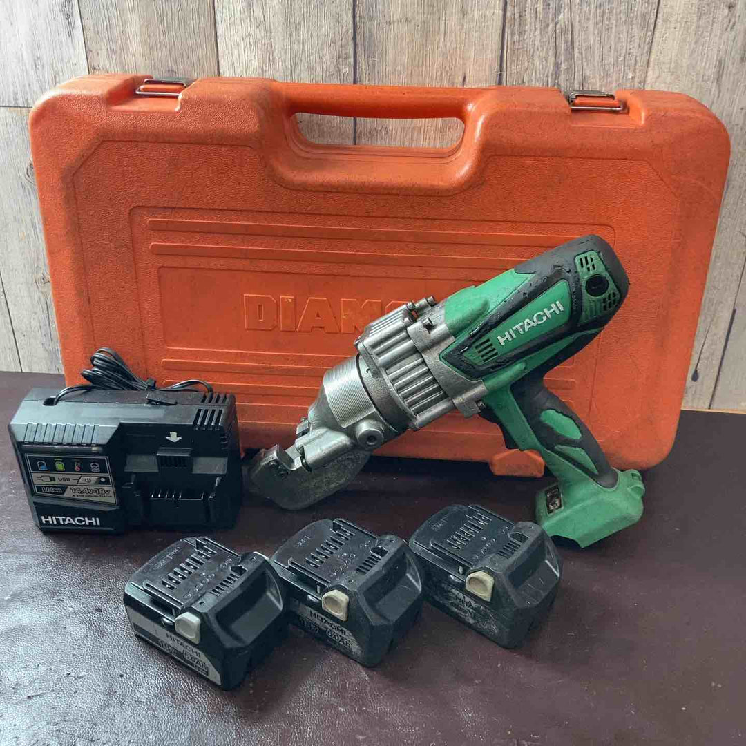 【中古品】IKK DIAMOND(旧:石原) コードレス鉄筋カッター DCC-1618HL バッテリー3個付属【東大和店】
