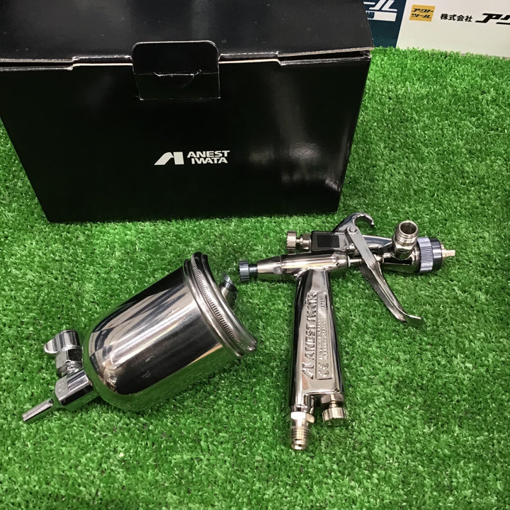 アネスト岩田 自動車補修専用スプレーガン 極みmini カップ付 W-50-136BGC【草加店】