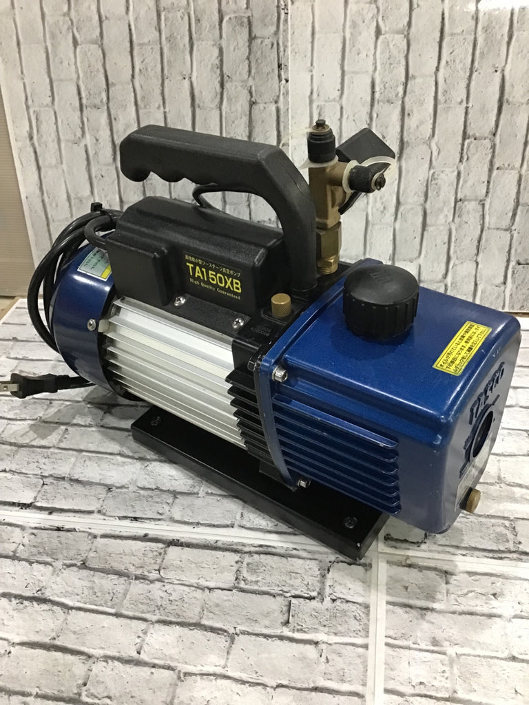 〇タスコ(TASCO) TA150XB 逆流防止弁付超軽量小型真空ポンプ 〇タスコ(TASCO) TA150XB 逆流防止弁付超軽量小型真空ポンプ