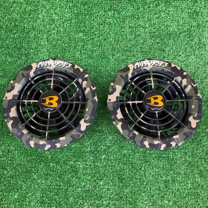 【中古美品】 バートル/BURTLE 空調服用ファン&バッテリーセット AC08-22V+ファン(AC08-2) エアークラフト 【鴻巣店】
