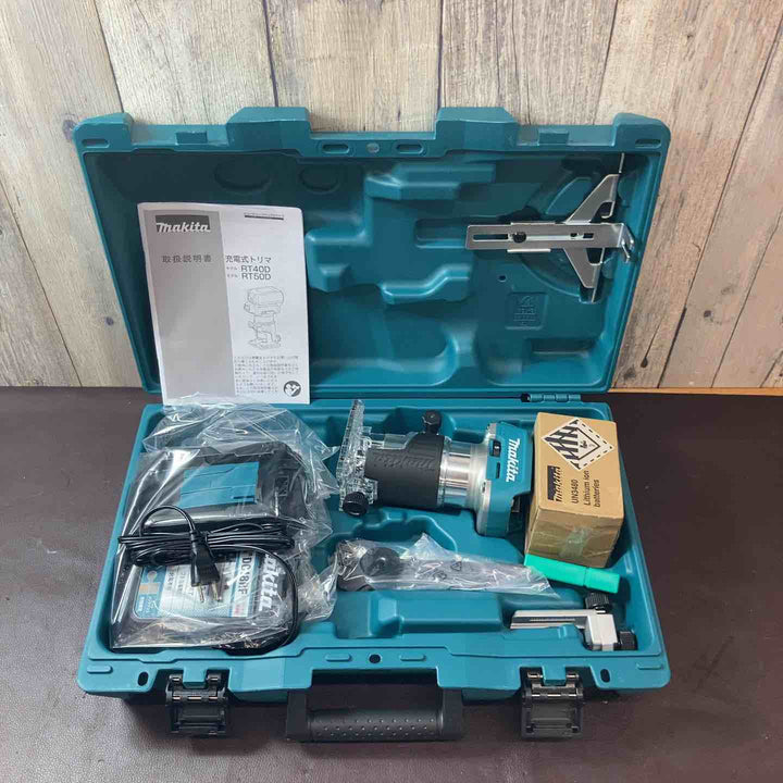 【未使用品(店頭展示品)】 マキタ(makita) 18V コードレストリマー RT50DRG フルセット品 【東大和店】