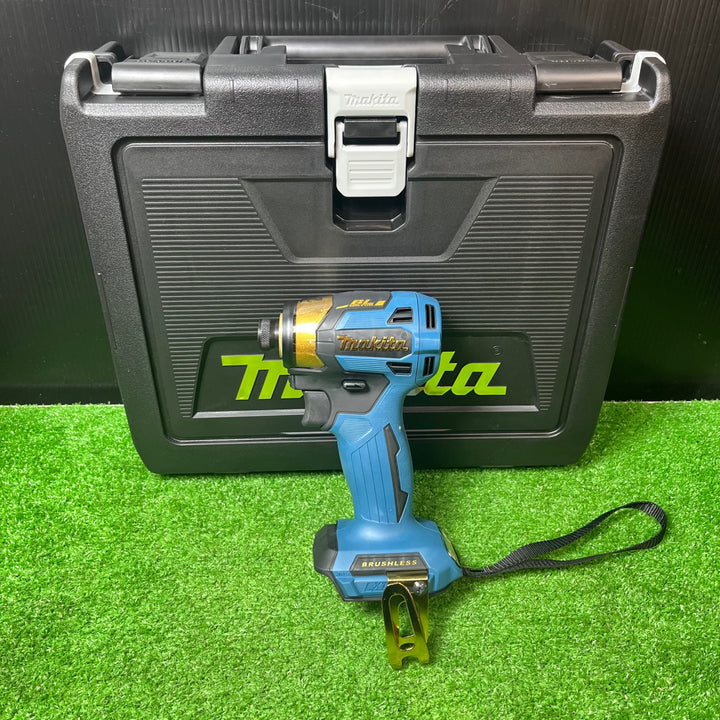 ★マキタ(makita) コードレスインパクトドライバー TD173DGXPB LXT20周年記念限定カラー  プレミアムブルー 本体+ケースのみ【岩槻店】