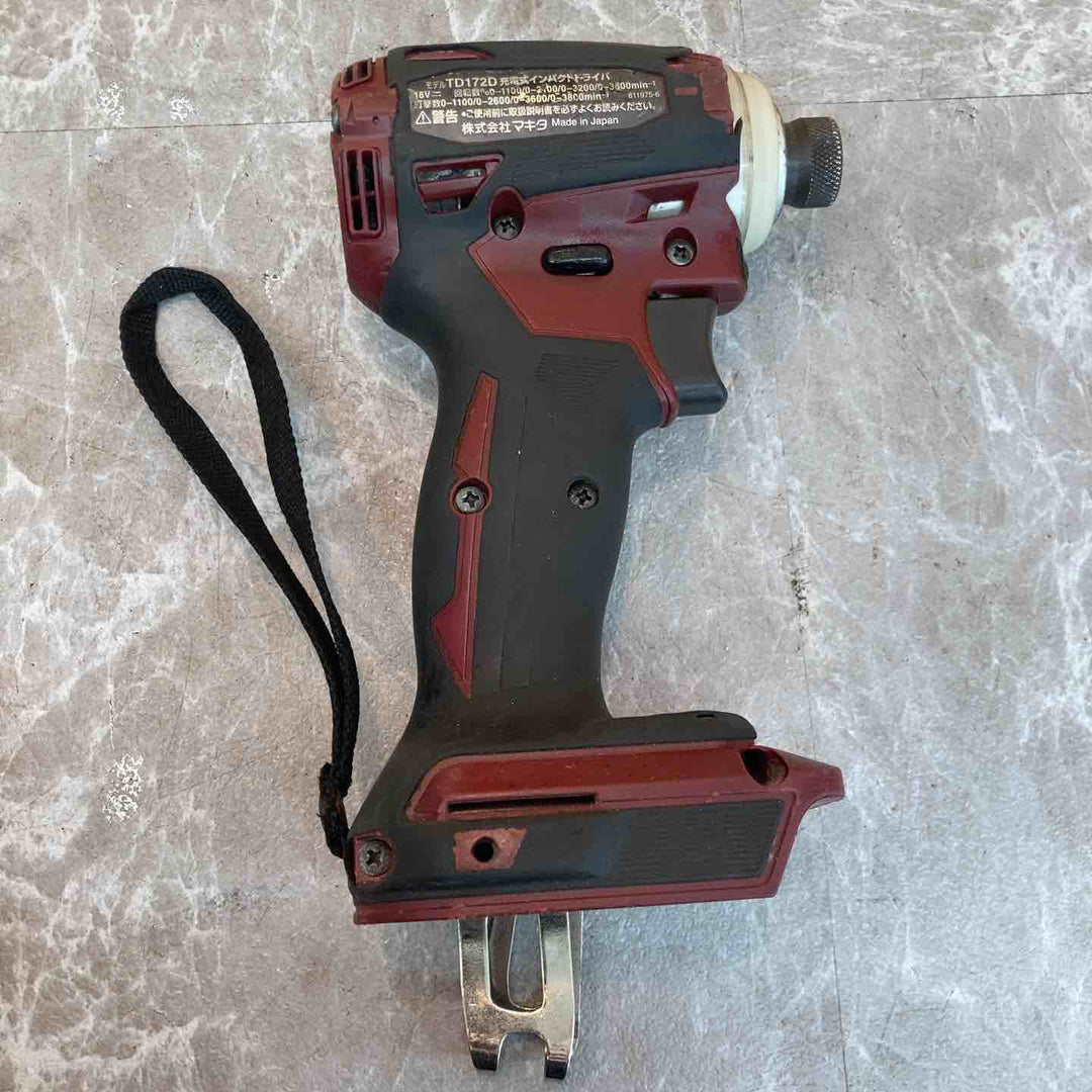 ★マキタ(makita) 18V コードレスインパクトドライバー TD172DGXAR ※ケース無し【八潮店】