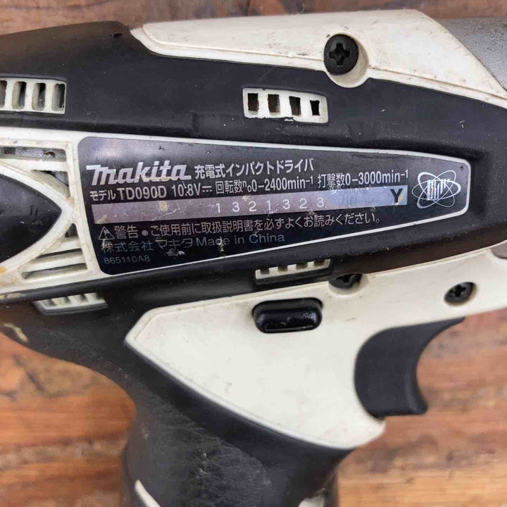 【中古品】☆マキタ(makita) コードレスインパクトドライバ TD090DWXW 10.8V セット【柏店】