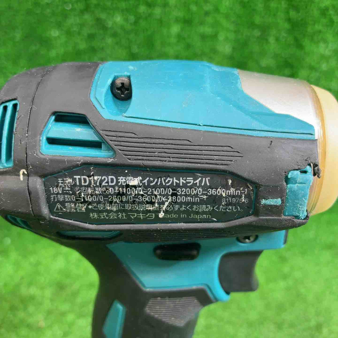 マキタ(makita) コードレスインパクトドライバー TD172DRGX【藤沢店】