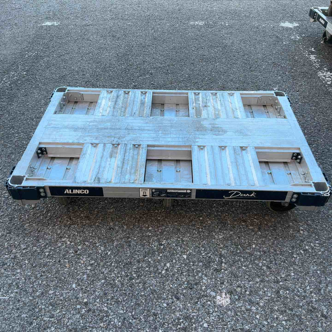 【店頭受取り限定】台車 6輪 1t 平台車 ダンク MTR1000 750x1200mm アルミ製 方向規制機能付 最大積載質量1000kg【草加店】