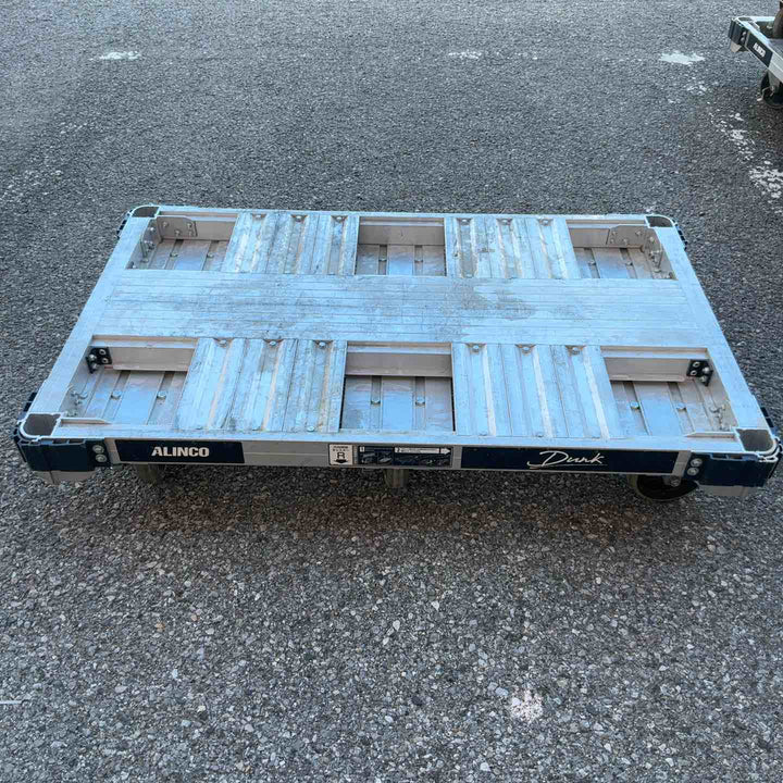 【店頭受取り限定】台車 6輪 1t 平台車 ダンク MTR1000 750x1200mm アルミ製 方向規制機能付 最大積載質量1000kg【草加店】