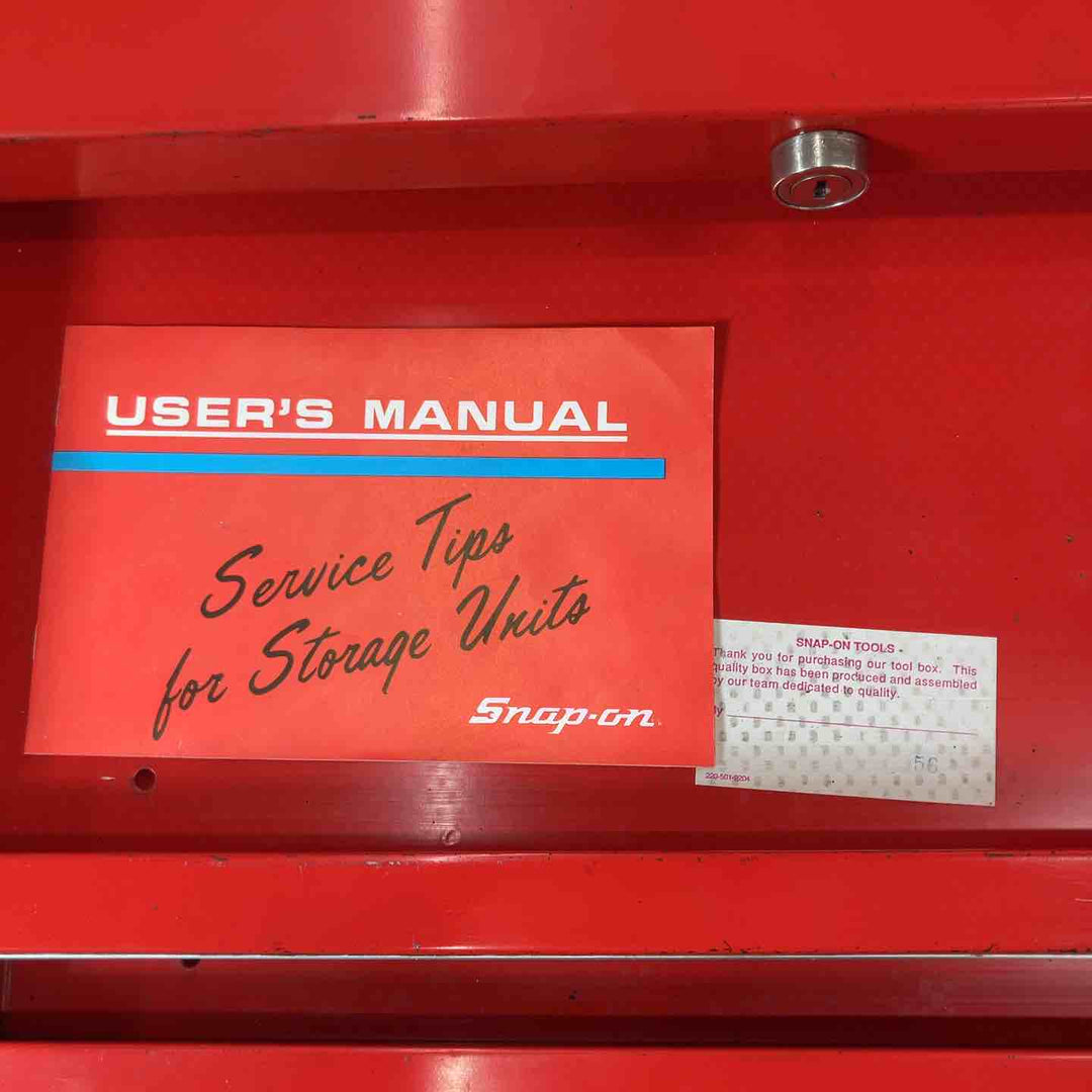 【中古品/店頭受取り限定】 スナップオン(Snap-on) 7段ロールキャビネット KRA380J 鍵付き 旧ロゴ カナダ製 ビンテージ【東大和店】