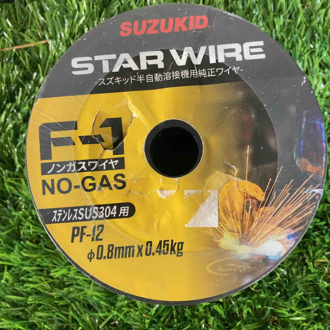 ◇ SUZUKID スター電器 半自動用ワイヤ SUS 0.45kg PF-12 4個【戸田店】