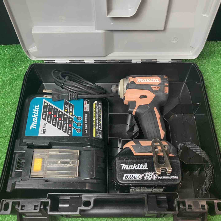 【中古品】★マキタ(makita) コードレスインパクトドライバー TD171DGXFC 18V6.0Ah1個セット【岩槻店】