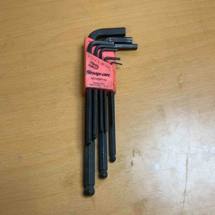 スナップオン Snap-on 六角棒レンチセット AWMBPH9 【越谷店】