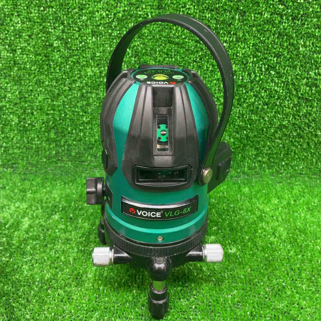 VOICE レーザー墨出し器 グリーンレーザー VLG-8X【藤沢店】