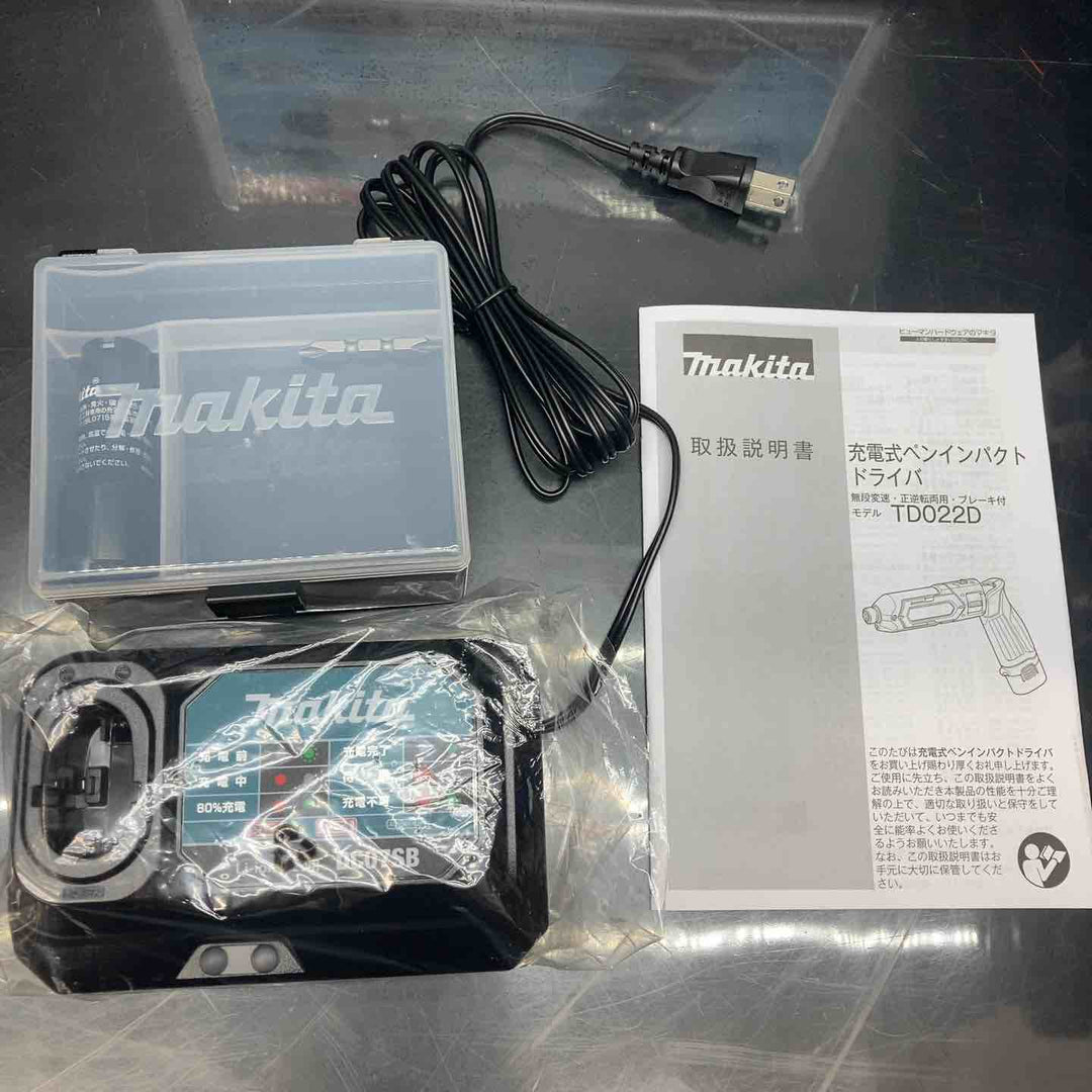 ★マキタ(makita) コードレスペンインパクトドライバー TD022DSHXW【川越店】