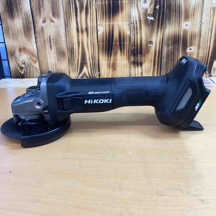 ◇HiKOKI(ハイコーキ) 36V 充電式 ディスクグラインダ G3610DC ブラック トイシ径100mm スライドスイッチ 蓄電池・充電器・ケース別売 G3610DC(NNB)【越谷店】