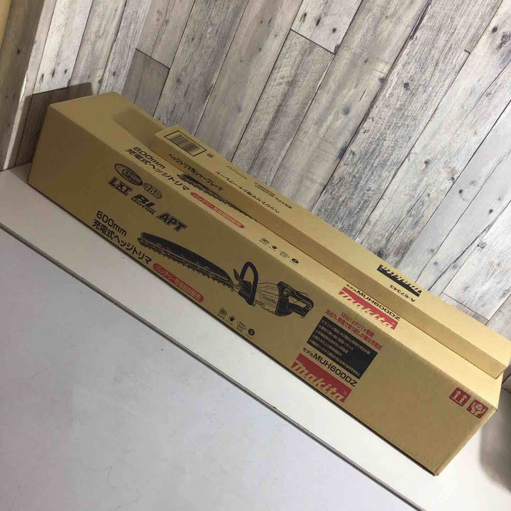 【未使用品】【セット品】マキタ(makita) コードレス生垣バリカン MUH600DZ 替刃 600mm特殊コーティング刃 A-67343【戸田店】