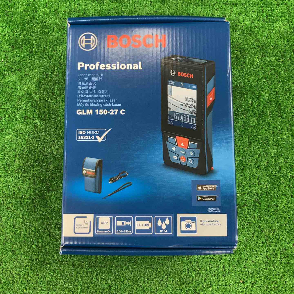 ◇ボッシュ(BOSCH) データ転送レーザー距離計 GLM150-27C【川崎店