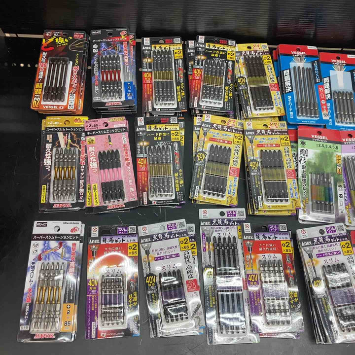 ▼ビット5本入り×100個まとめ売り！ANEX アネックス 龍靭 VESSEL ベッセル サキスボ等♪ +インパクト用【川越店】