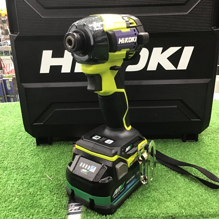 【中古】 ハイコーキ HiKOKI マルチボルト インパクトドライバ スパイダーイエロー WH36DD(2XHYSZ) 【桶川店】