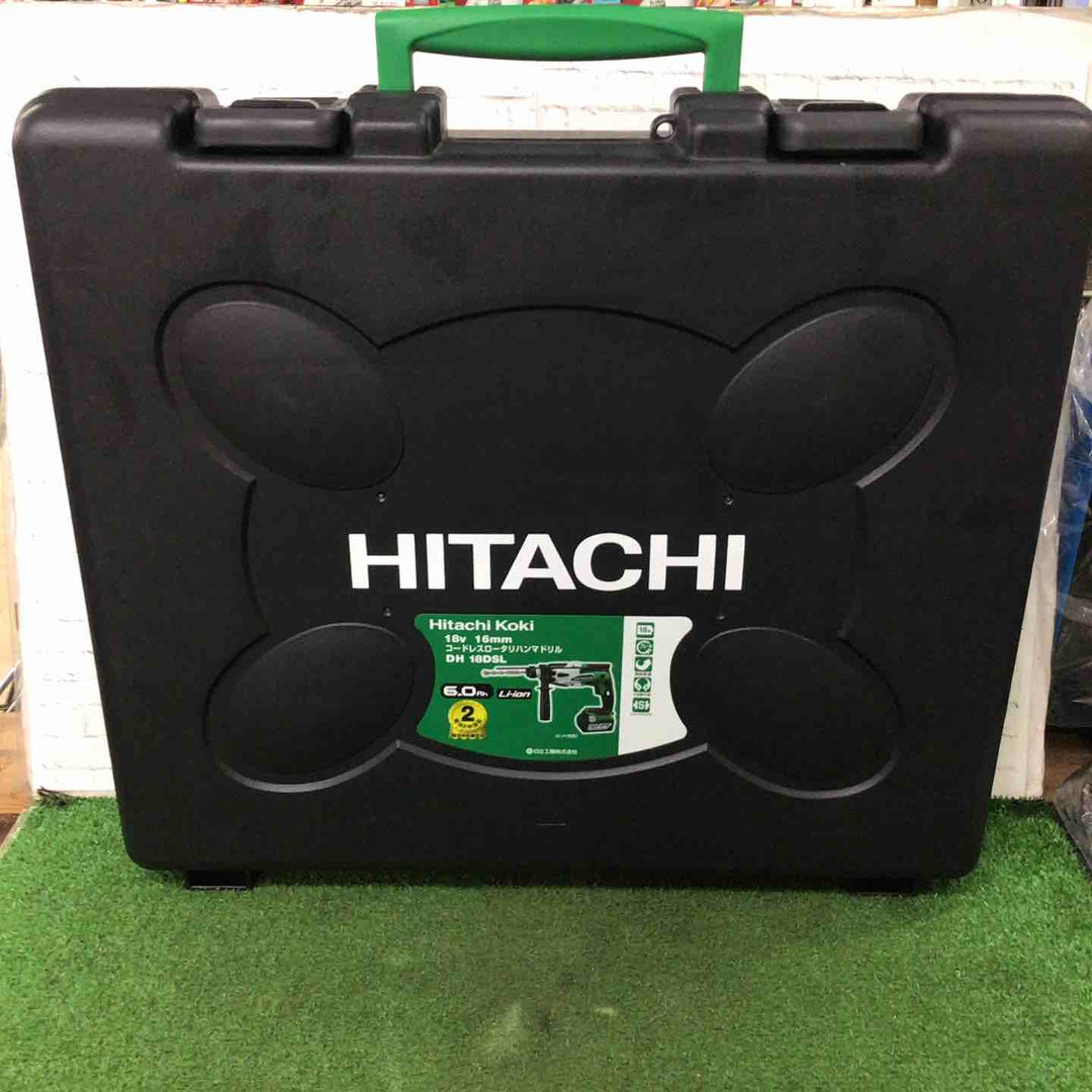 ☆ハイコーキ(HIKOKI ※旧:日立工機) コードレスハンマドリル DH18DSL(L)充電器・バッテリー付き【町田店】